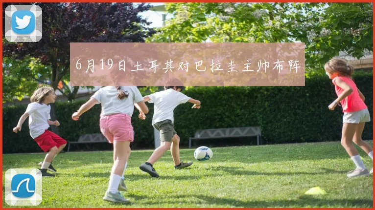 6月19日土耳其对巴拉圭主帅布阵